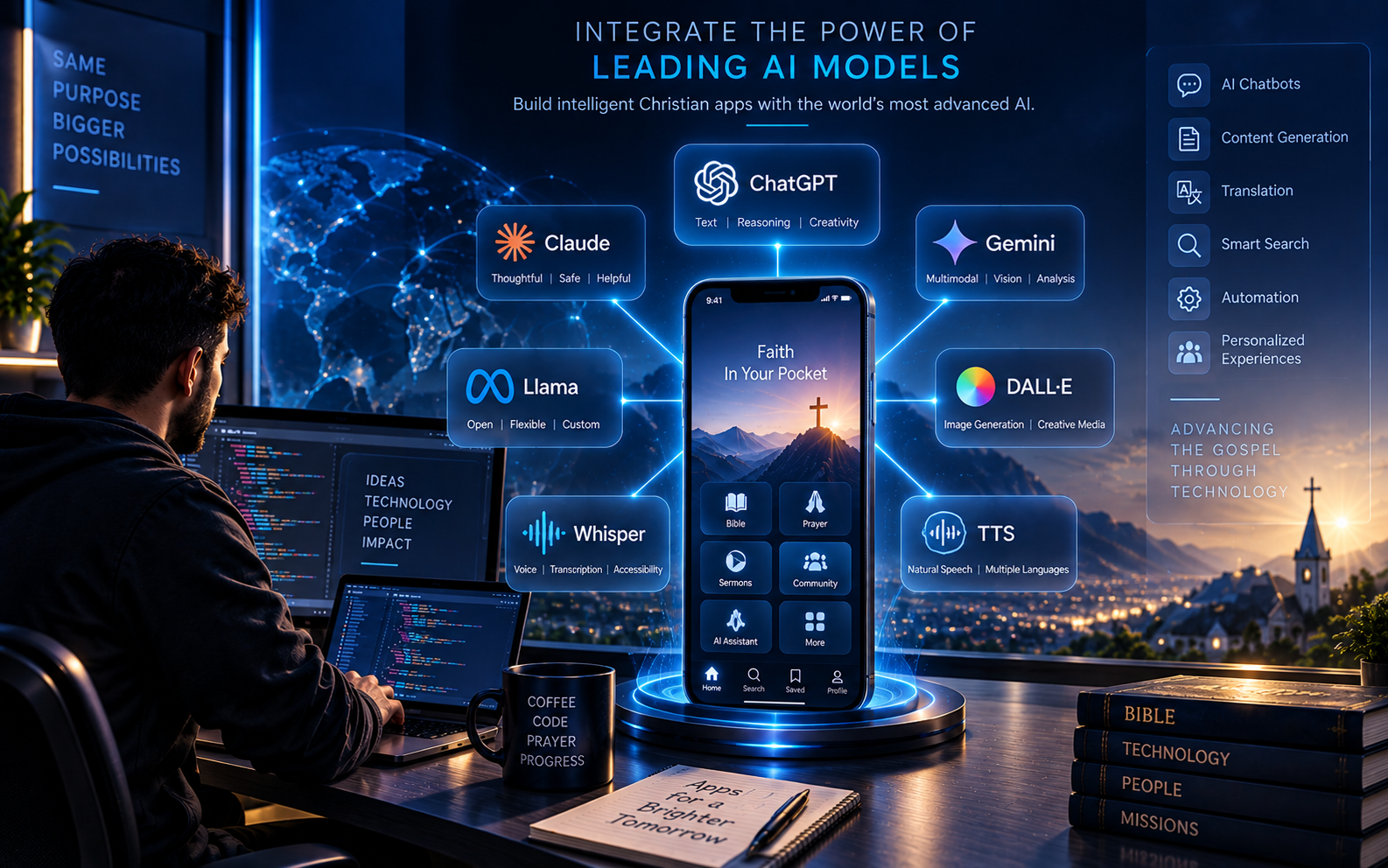 Christian apps with intelligent purpose